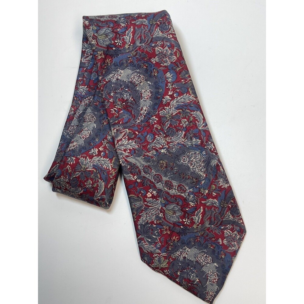 Christian Dior Paisley Silk Neck Tie